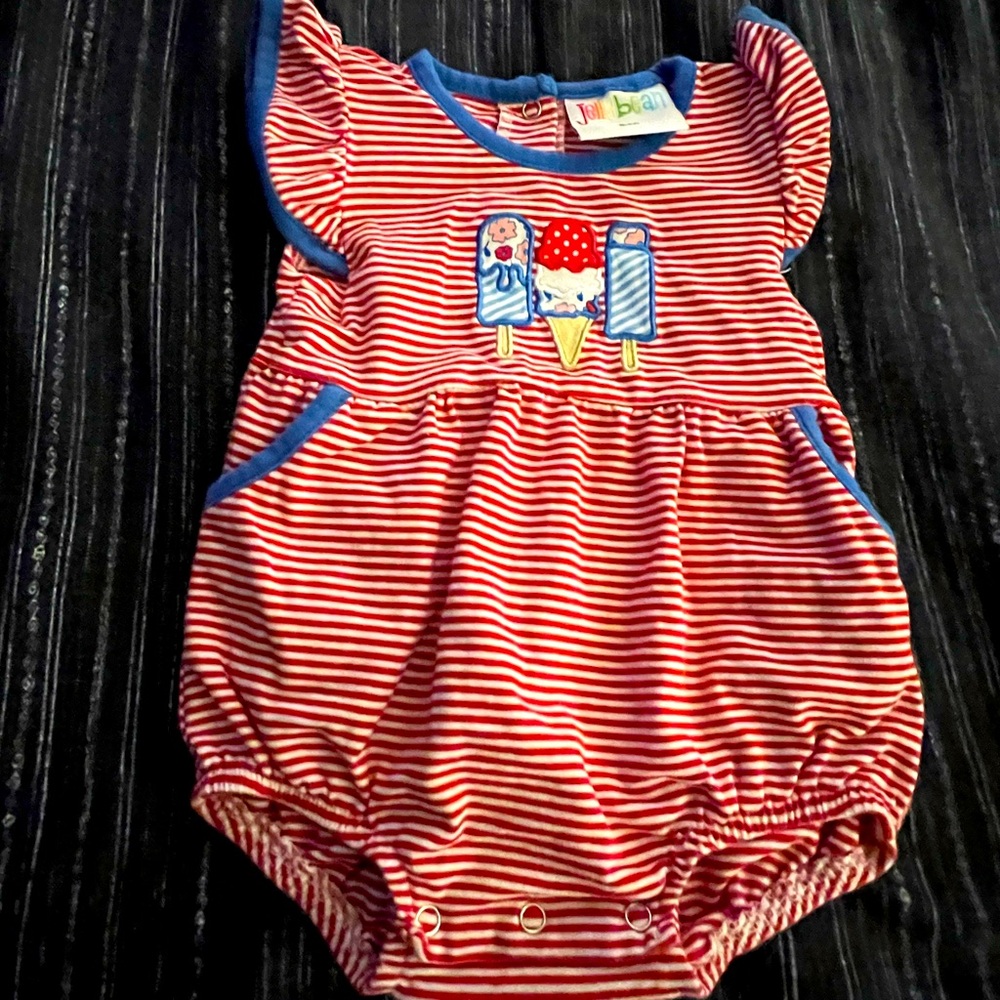 Darling Jellybeans Infant Romper
